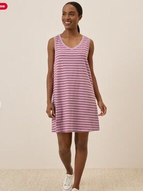 Pact Softspun A-Line Tank Dress - Size S